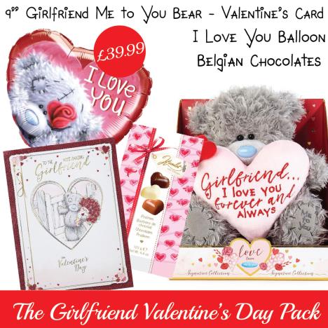 Girlfriend Valentines Day Gift Pack £39.99